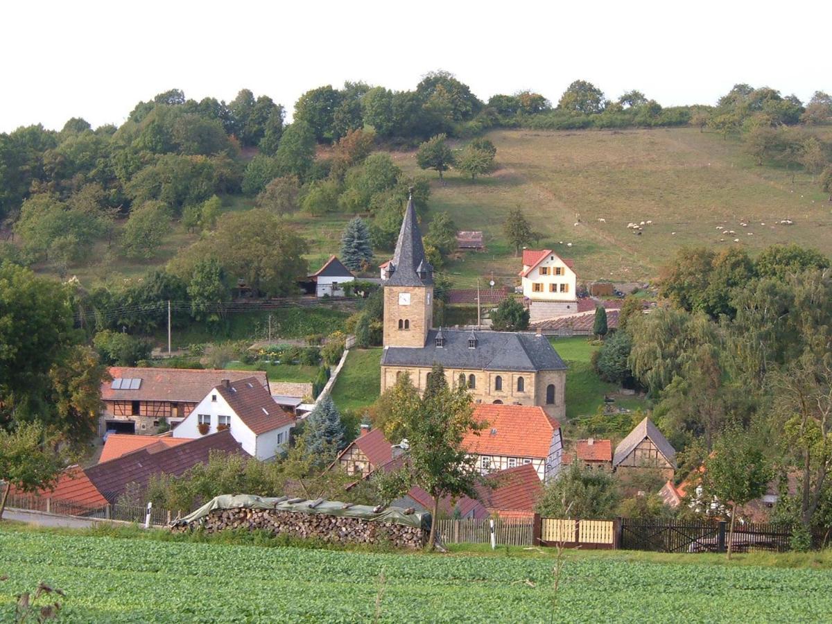 Ferienwohnungen "Allerleigruen" Langenroda Buitenkant foto
